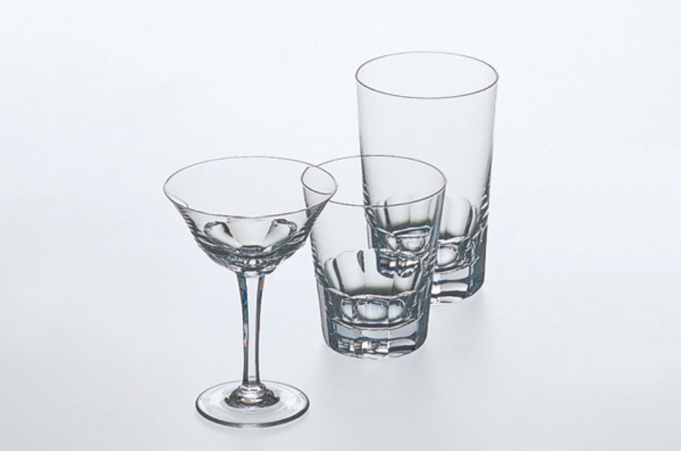 Crystal stemware and tumblers