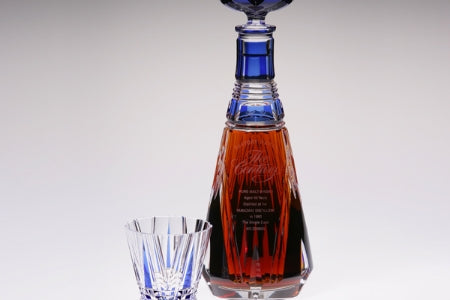 Suntory The Century 40 Years Old decanter and glass