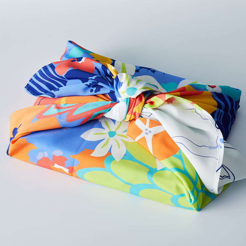 [FUROSHIKI] HANA (PLAIN WEAVE 96CM) | DYEING | ASAKURA SENPU
