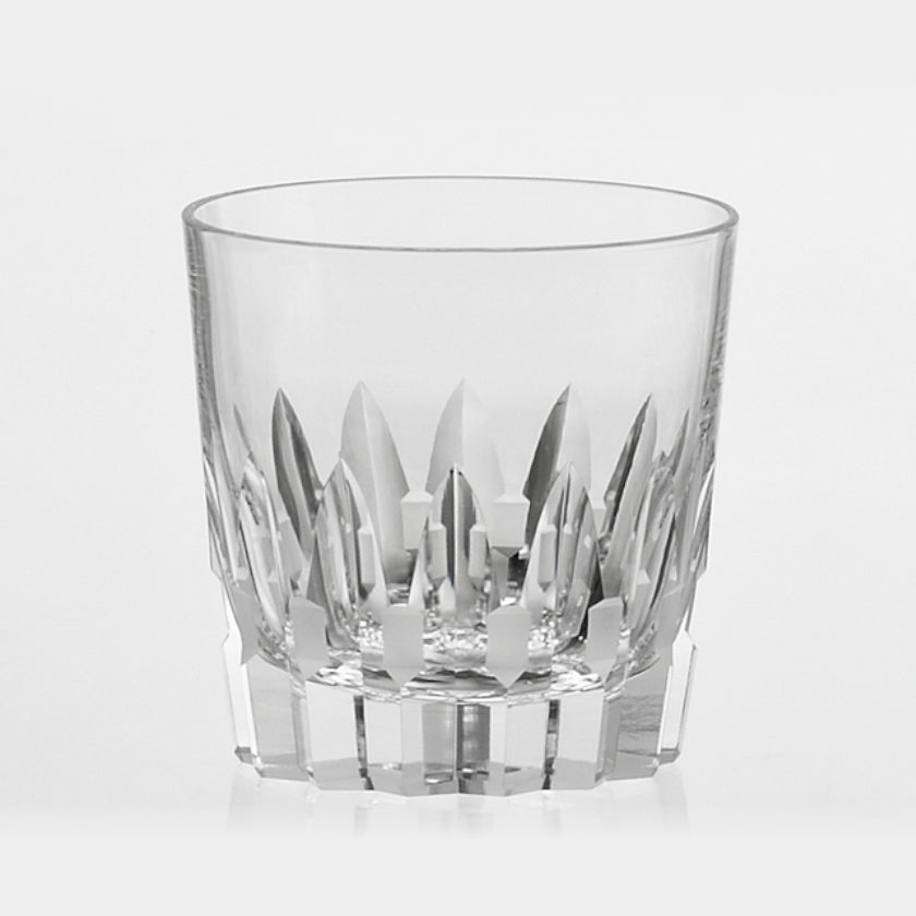 [ROCKS GLASS] WHISKEY GLASS ANCIENT PARALLEL-CROSS | CRYSTAL GLASS | KAGAMI CRYSTAL