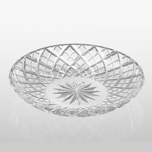 [DISHES] LAYERED BAMBOO FENCE (CLEAR) | EDO KIRIKO | KAGAMI CRYSTAL