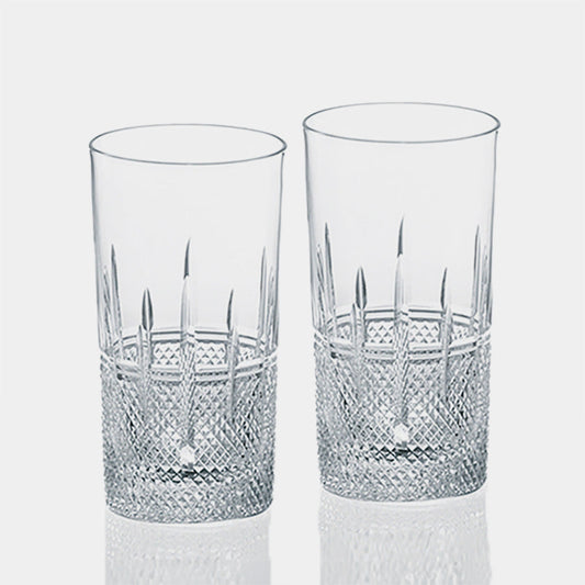 [GLASS] PAIR OF TUMBLERS TPS720-1521 | CRYSTAL GLASS | KAGAMI CRYSTAL