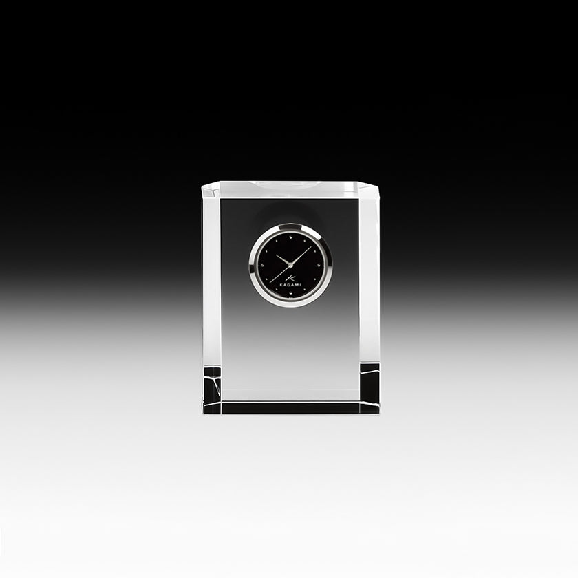 [CLOCK] CLOCK Q424 | OPTICAL GLASS | KAGAMI CRYSTAL